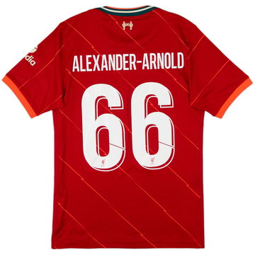 2021-22 Liverpool Home Shirt Alexander-Arnold #66 - 6/10 - (S)