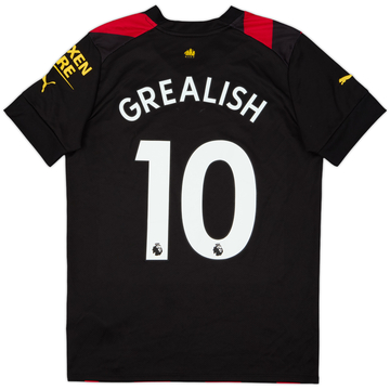 2022-23 Manchester City Away Shirt Grealish #10 - 6/10 - (S)