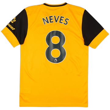 2020-21 Wolves Home Shirt Neves #8 - 8/10 - (S)
