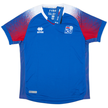 2018-19 Iceland Home Shirt (S)