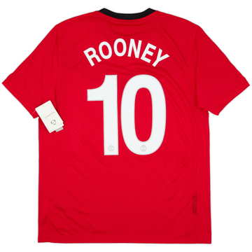 2009-10 Manchester United Home Shirt Rooney #10 (L)