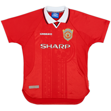 Camiseta CL del Manchester United 1997-00 - 9/10 - (L. Niños)