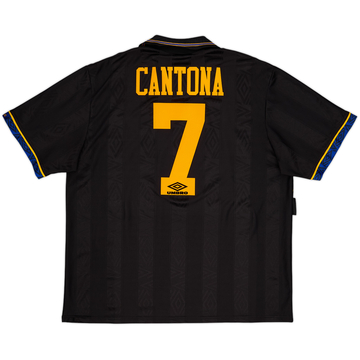 1993-95 Manchester United Away Shirt Cantona #7 - 9/10 - (XXL)