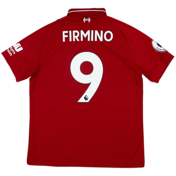 2018-19 Liverpool Home Shirt Firmino #9 - 6/10 - (M)