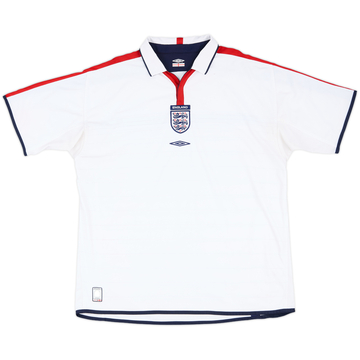 2003-05 England Home Shirt - 5/10 - (XXL)