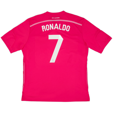 2014-15 Real Madrid Away Shirt Ronaldo #7 - 9/10 - (XXL)