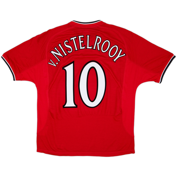 2000-02 Manchester United Home Shirt V.Nistelrooy #10 - 6/10 - (M)