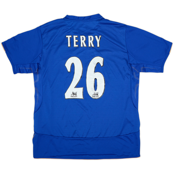 2005-06 Chelsea Centenary Home Shirt Terry #26 - 6/10 - (L)
