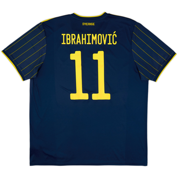2020-22 Sweden Away Shirt Ibrahimovic #11 - 10/10 - (XXL)