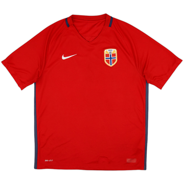 2016-18 Norway Home Shirt - 8/10 - (L)