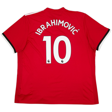 2017-18 Manchester United Home Shirt Ibrahimovic #10 - 5/10 - (XXL)