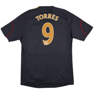 2009-10 Liverpool Away Shirt Torres #9 - 6/10 - (L)