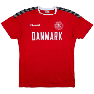 2018-19 Denmark Hummel Training Shirt - 7/10 - (M)