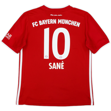 2020-21 Bayern Munich Home Shirt Sane #10 - 7/10 - (M.Boys)
