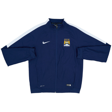 2013-14 Manchester City Nike N98 Track Jacket - 7/10 - (M)