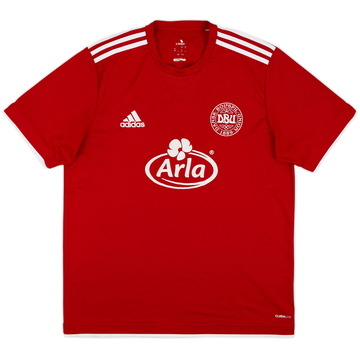 2010-11 Denmark adidas Training Shirt - 6/10 - (L/XL)