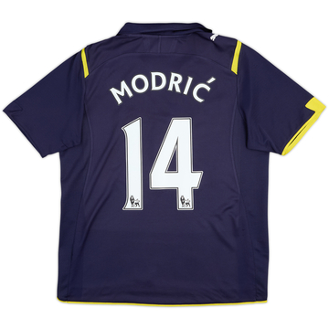 2009-10 Tottenham Away Shirt Modric #14 - 8/10 - (XL.Boys)
