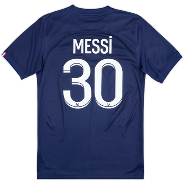 2022-23 Paris Saint-Germain Home Shirt Messi #30 - 5/10 - (S)