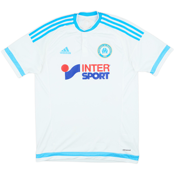2015-16 Olympique Marseille Home Shirt - 9/10 - (M)