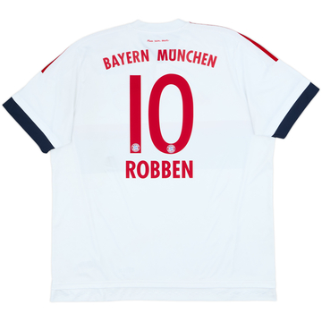 2015-16 Bayern Munich Away Shirt Robben #10 - 6/10 - (XXL)