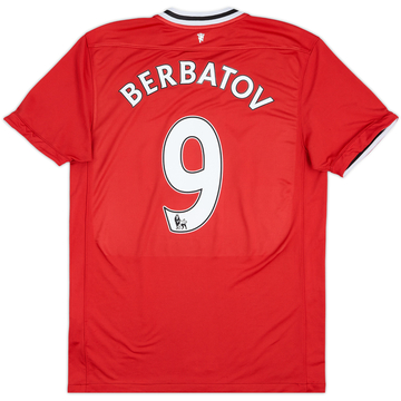2011-12 Manchester United Home Shirt Berbatov #9 - 5/10 - (L)