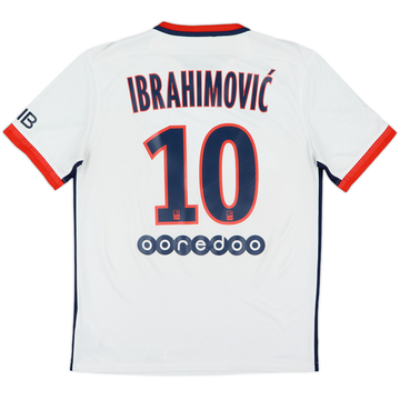 2015-16 Paris Saint-Germain Away Shirt Ibrahimovic #10 - 6/10 - (M)
