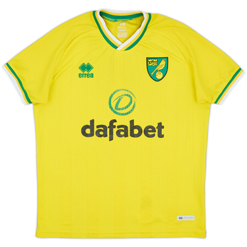 2020-21 Norwich City Home Shirt - 6/10 - (S)