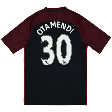 2016-17 Manchester City Away Shirt Otamendi #30 - 7/10 - (M)