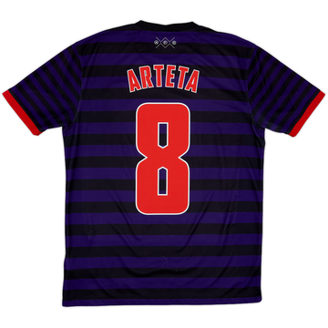 2012-13 Arsenal Away Shirt Arteta #8 - 7/10 - (M)
