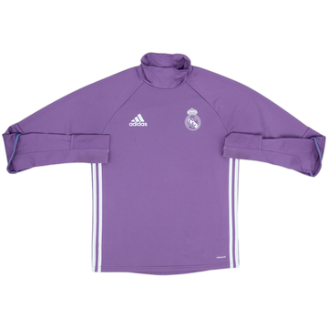 2016-17 Real Madrid adidas Drill Top - 8/10 - (S)
