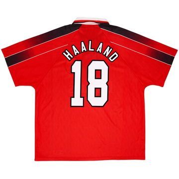 1996-97 Nottingham Forest Home Shirt Haaland #18 - 8/10 - (XXL)