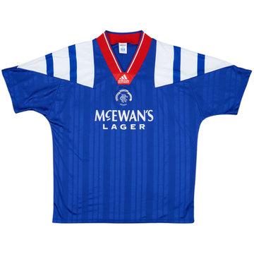 1992-94 Rangers Home Shirt - 8/10 - (L/XL)