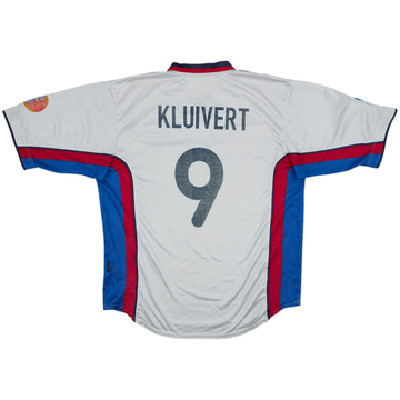 1998-01 Barcelona Away Shirt Kluivert #9 - 5/10 - (M)