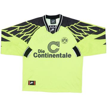 1994-95 Borussia Dortmund Home L/S Shirt #10 - 7/10 - (XL)