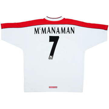 1998-99 Liverpool Away Shirt Mcmanaman #7 - 6/10 - (XL)