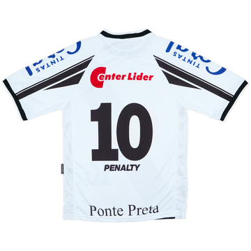 2001 Ponte Preta Home Shirt #10 - 8/10 - (S)