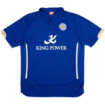 2014-15 Leicester Home Shirt - 4/10 - (XL)