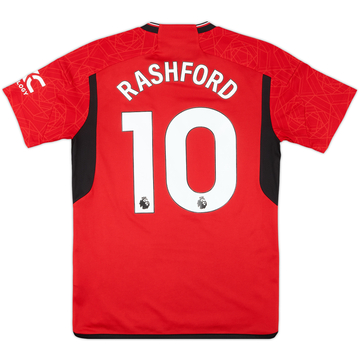 2023-24 Manchester United Home Shirt Rashford #10 - 8/10 - (M)
