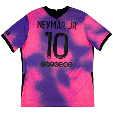 2020-21 Paris Saint-Germain Fourth Shirt Neymar Jr #10 - 10/10 - (L)