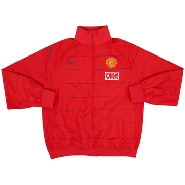 2008-09 Manchester United Nike Track Jacket - 10/10 - (L)