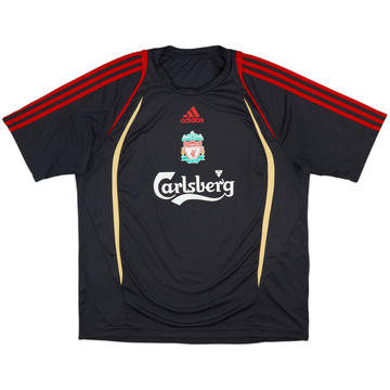 2009-10 Liverpool adidas Training Shirt - 8/10 - (XL)