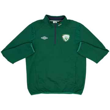 2010-12 Ireland Umbro 1/4 Zip Drill Top - 8/10 - (L)