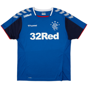 2019-20 Rangers Hummel Training Shirt - 8/10 - (L)