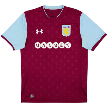 2017-18 Aston Villa Home Shirt - 6/10 - (L)
