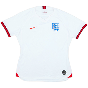 2019 England Lionesses Home Shirt - 8/10 - (Women's L)