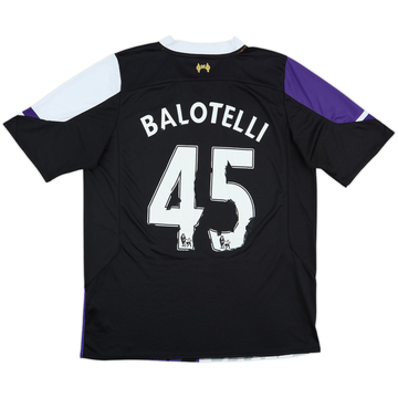 2013-14 Liverpool Third Shirt Balotelli #45 - 4/10 - (XL)
