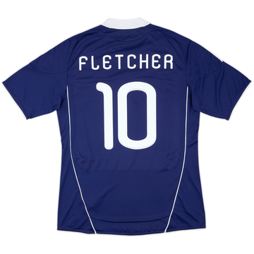 2010-11 Scotland Home Shirt Fletcher #10 - 6/10 - (L)