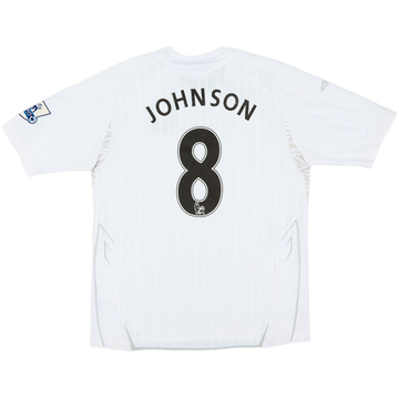 2007-08 Everton Away Shirt Johnson #8 - 6/10 - (L)