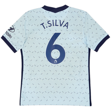 2020-21 Chelsea Away Shirt T.Silva #6 - 8/10 - (M)