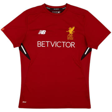 2017-18 Liverpool New Balance Training Shirt - 8/10 - (L)